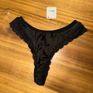 NWT Free people high cut lace thong